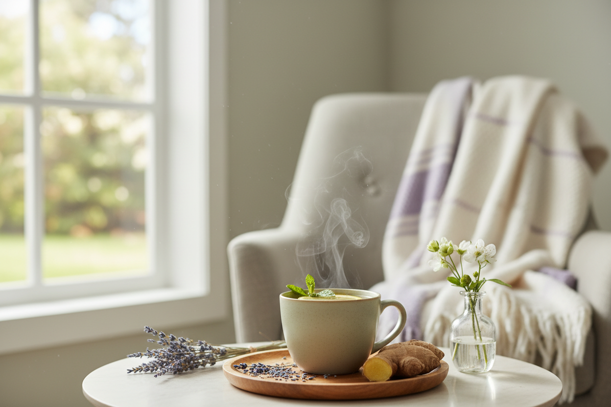 Image to support this title and text: Cancer Care Support - Complementary support before, during, and after treatment to protect energy, digestion, and recovery while medical care does its work.